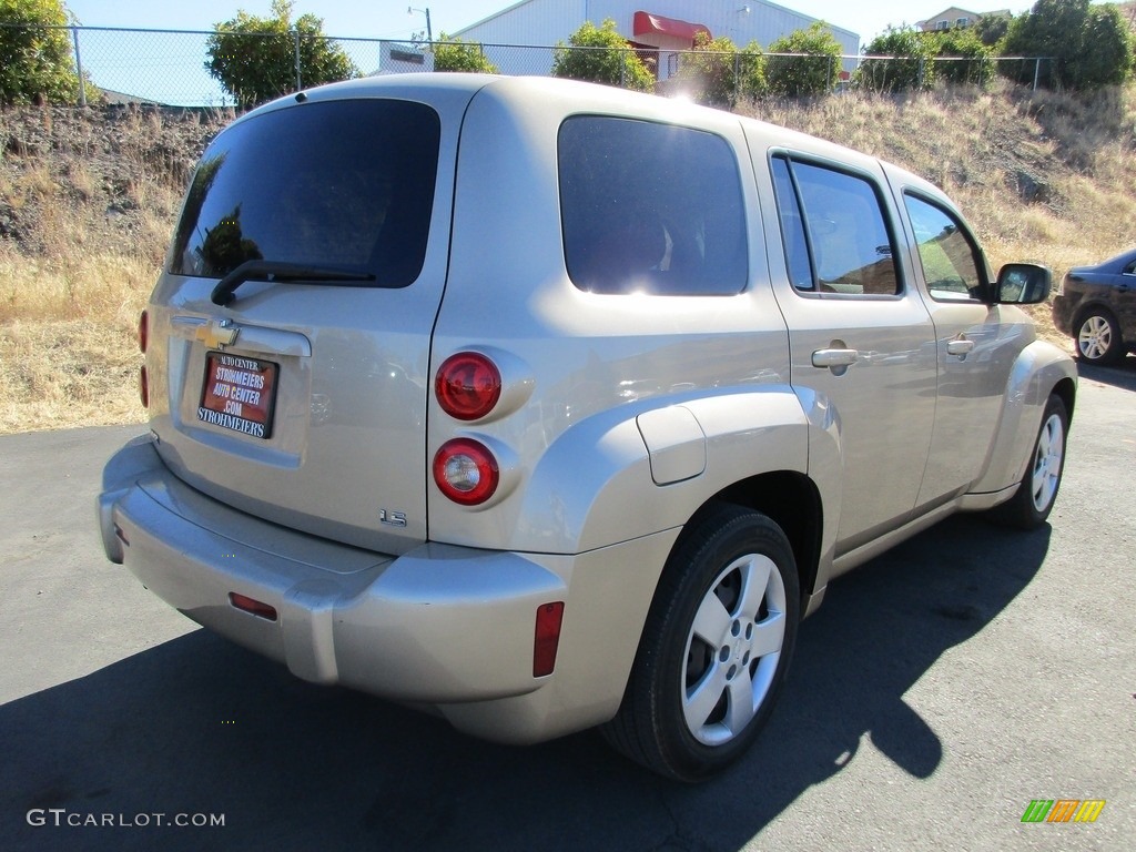2008 HHR LS - Sandstone Metallic / Ebony Black photo #7