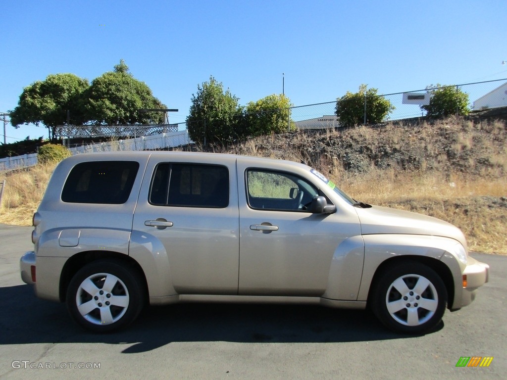 2008 HHR LS - Sandstone Metallic / Ebony Black photo #8