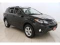 2014 Black Toyota RAV4 XLE AWD  photo #1