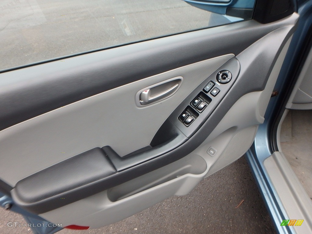 2007 Elantra GLS Sedan - Seattle Light Blue / Gray photo #11