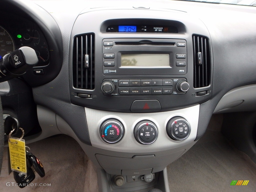 2007 Elantra GLS Sedan - Seattle Light Blue / Gray photo #13
