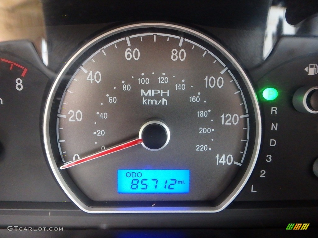 2007 Elantra GLS Sedan - Seattle Light Blue / Gray photo #15