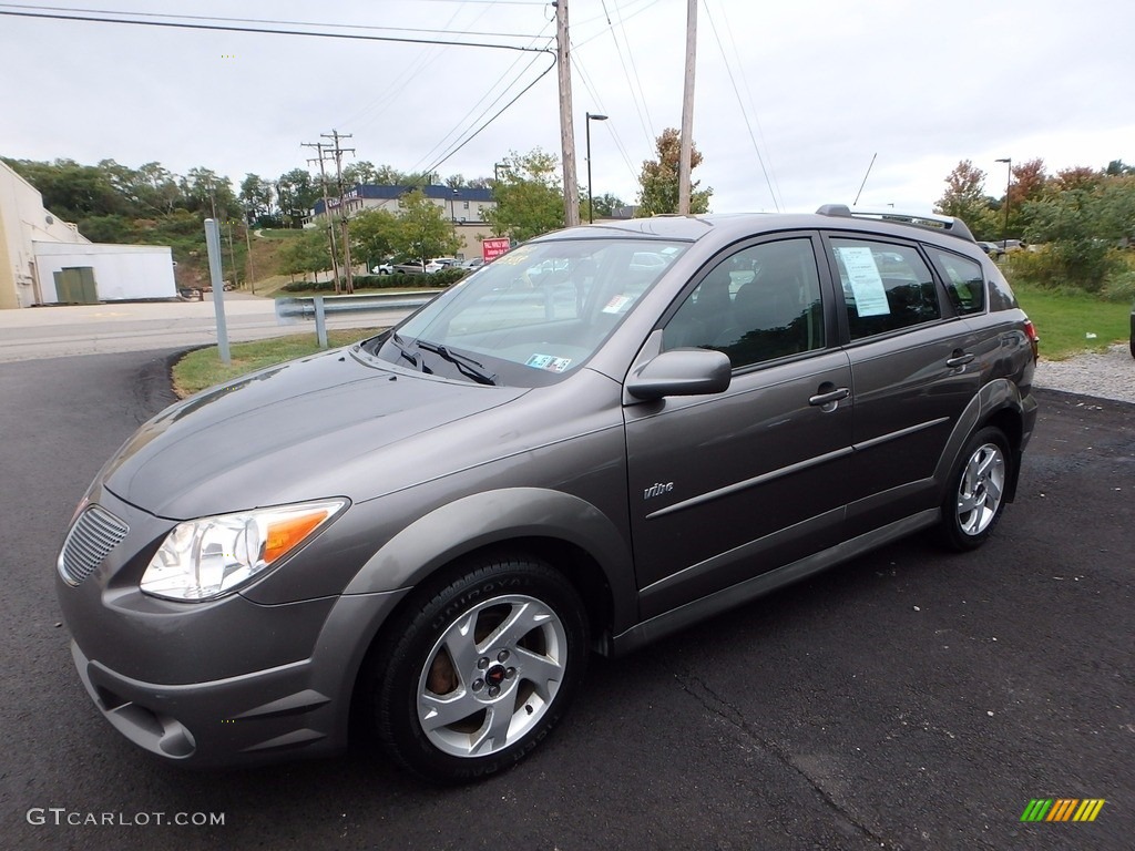Moonstone Gray 2007 Pontiac Vibe Standard Vibe Model Exterior Photo #116054128