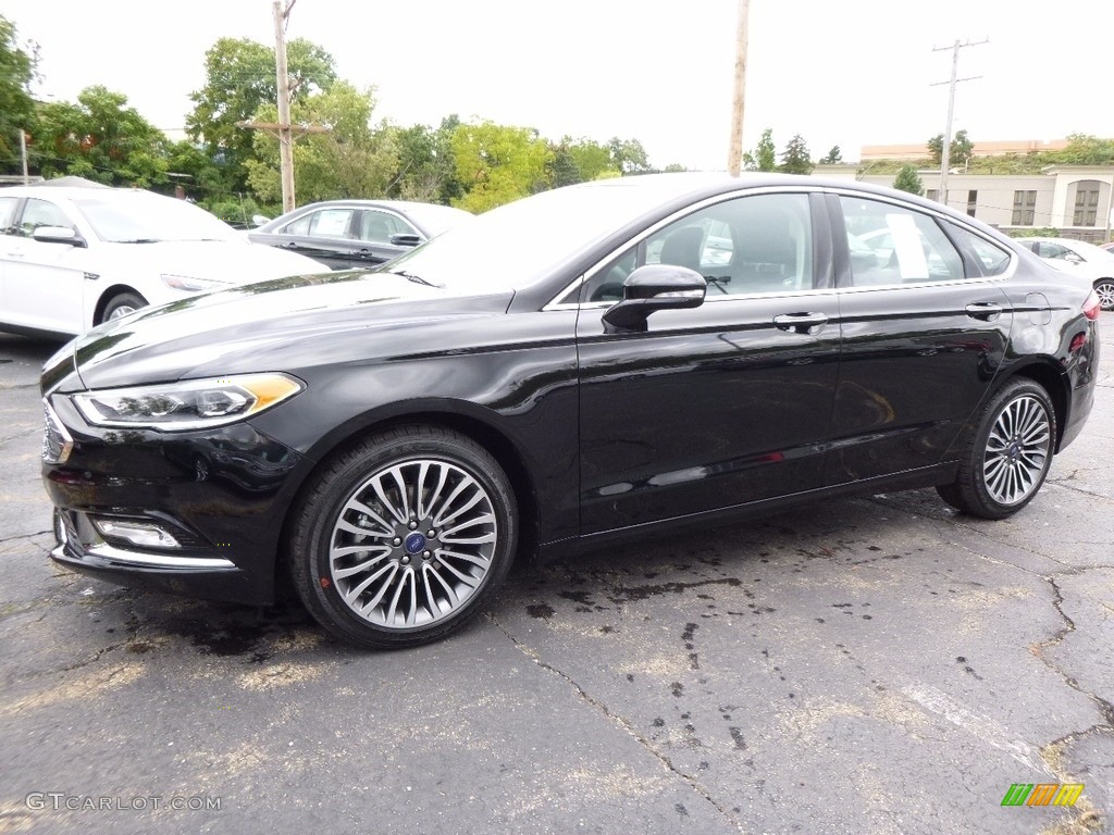 2017 Fusion SE AWD - Shadow Black / Ebony photo #5