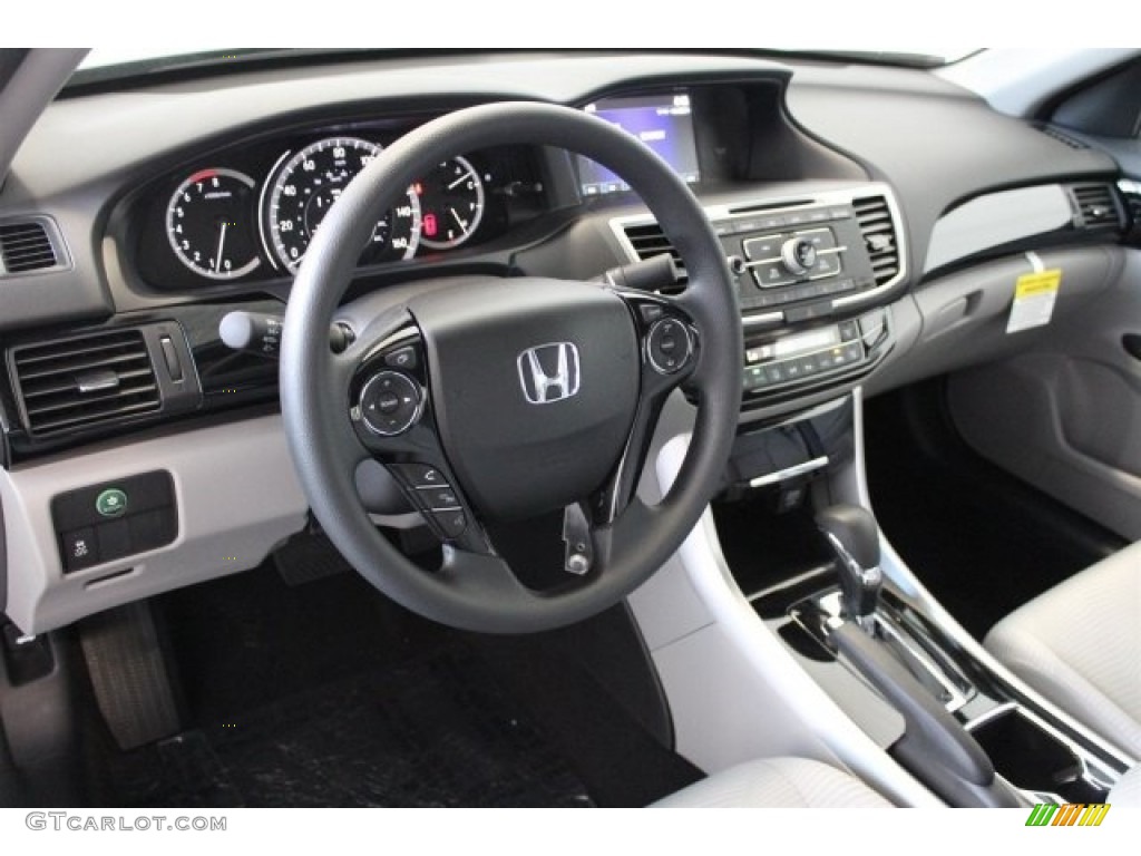 2017 Accord LX Sedan - Modern Steel Metallic / Gray photo #10