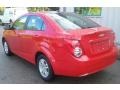 2012 Victory Red Chevrolet Sonic LS Sedan  photo #4