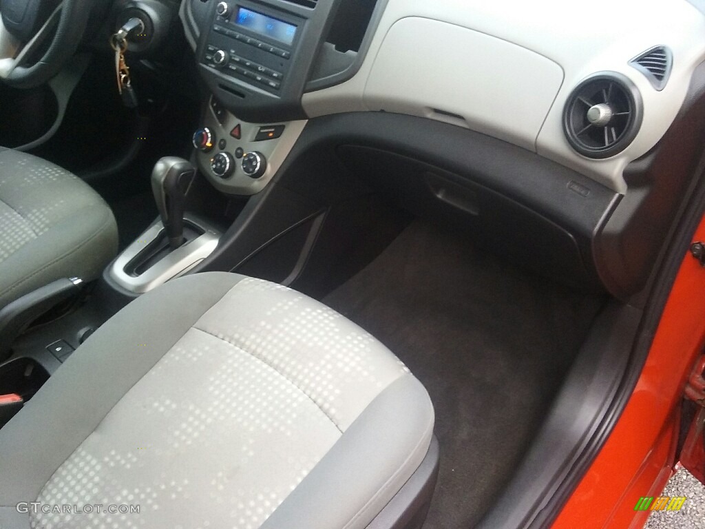 2012 Sonic LS Sedan - Victory Red / Jet Black/Dark Titanium photo #15