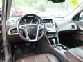 Brownstone/Jet Black 2012 Chevrolet Equinox LTZ AWD Interior Color