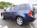 2015 Obsidian Blue Pearl Honda Pilot EX-L 4WD  photo #2