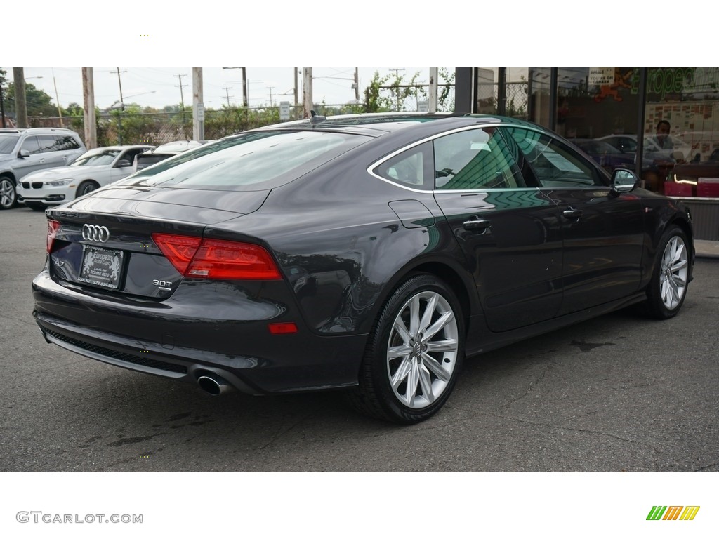 2013 A7 3.0T quattro Prestige - Daytona Gray Pearl Effect / Black photo #4