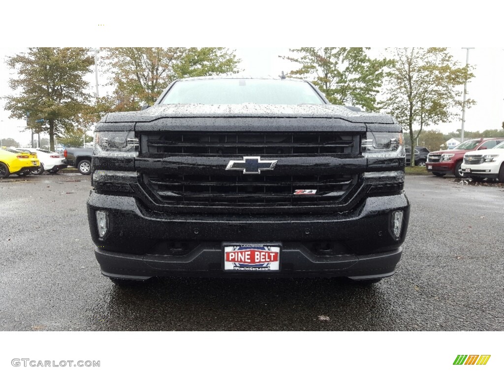 2017 Silverado 1500 LTZ Crew Cab 4x4 - Black / Jet Black photo #2