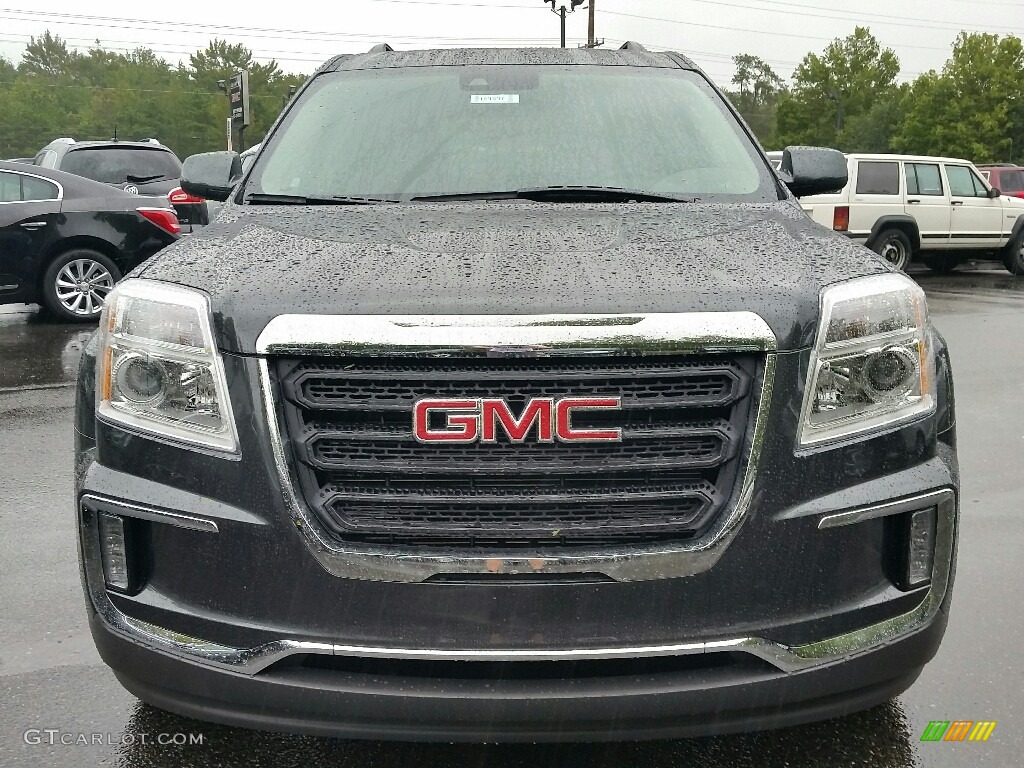 2017 Terrain SLE AWD - Graphite Gray Metallic / Jet Black photo #2