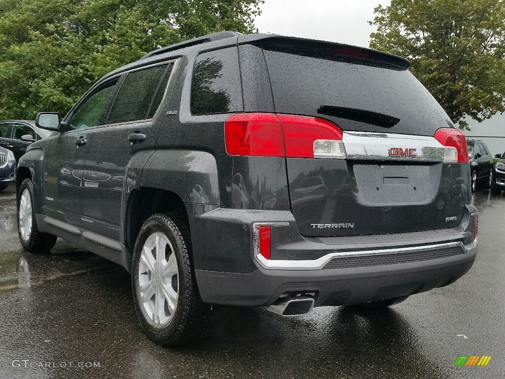 2017 Terrain SLE AWD - Graphite Gray Metallic / Jet Black photo #4