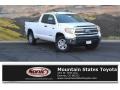 2017 Super White Toyota Tundra SR5 Double Cab 4x4  photo #1