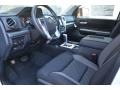 Black 2017 Toyota Tundra SR5 Double Cab 4x4 Interior Color