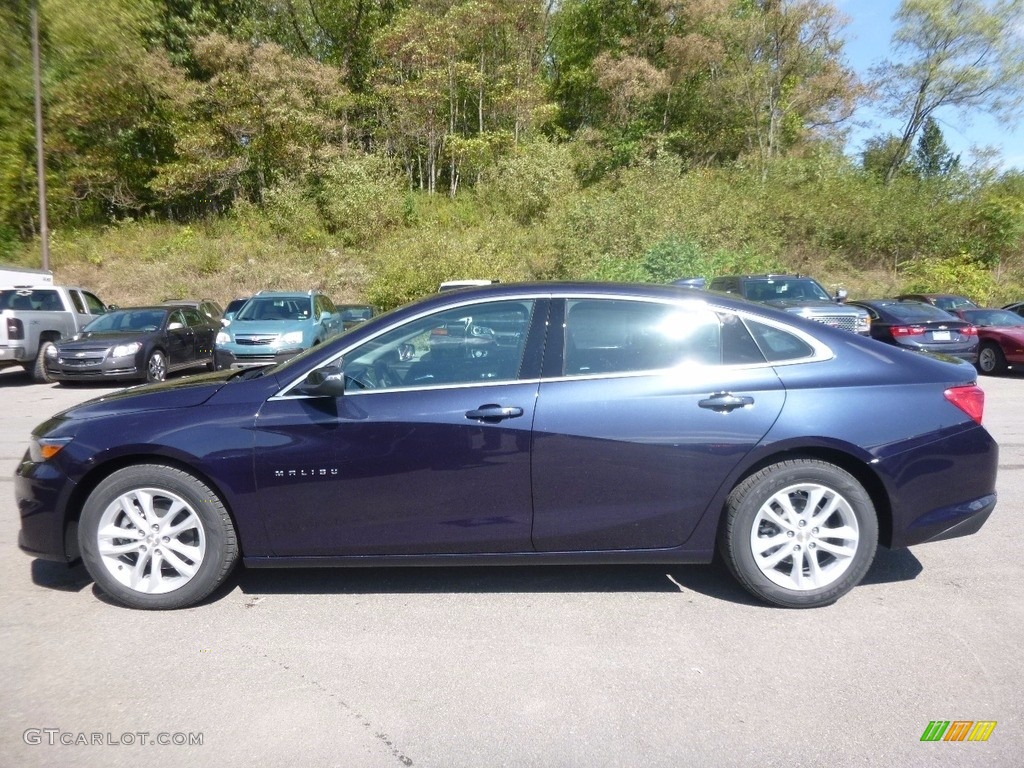 2017 Malibu LT - Blue Velvet Metallic / Jet Black photo #8