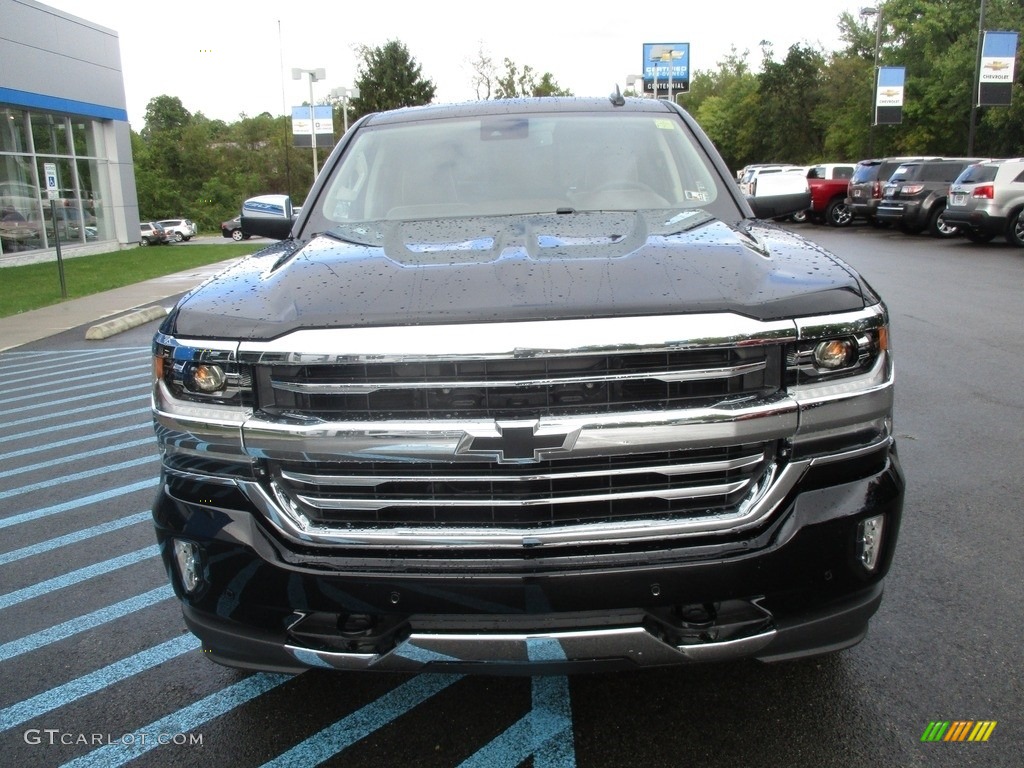 2017 Silverado 1500 High Country Crew Cab 4x4 - Black / High Country Saddle photo #9