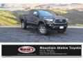 2017 Black Toyota Tacoma SR5 Access Cab 4x4  photo #1