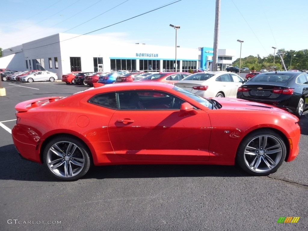 2017 Red Hot Chevrolet Camaro Ss Coupe 116051088 Photo 4 2017 Camaro Ss Coupe Red Hot Adrenaline Photo 4
