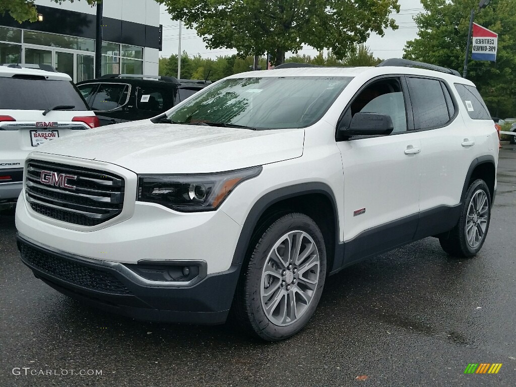 2017 White Frost Tricoat Gmc Acadia All Terrain Slt Awd