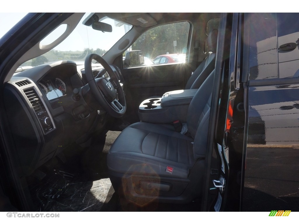 2017 2500 Tradesman Crew Cab 4x4 - Brilliant Black Crystal Pearl / Black/Diesel Gray photo #9