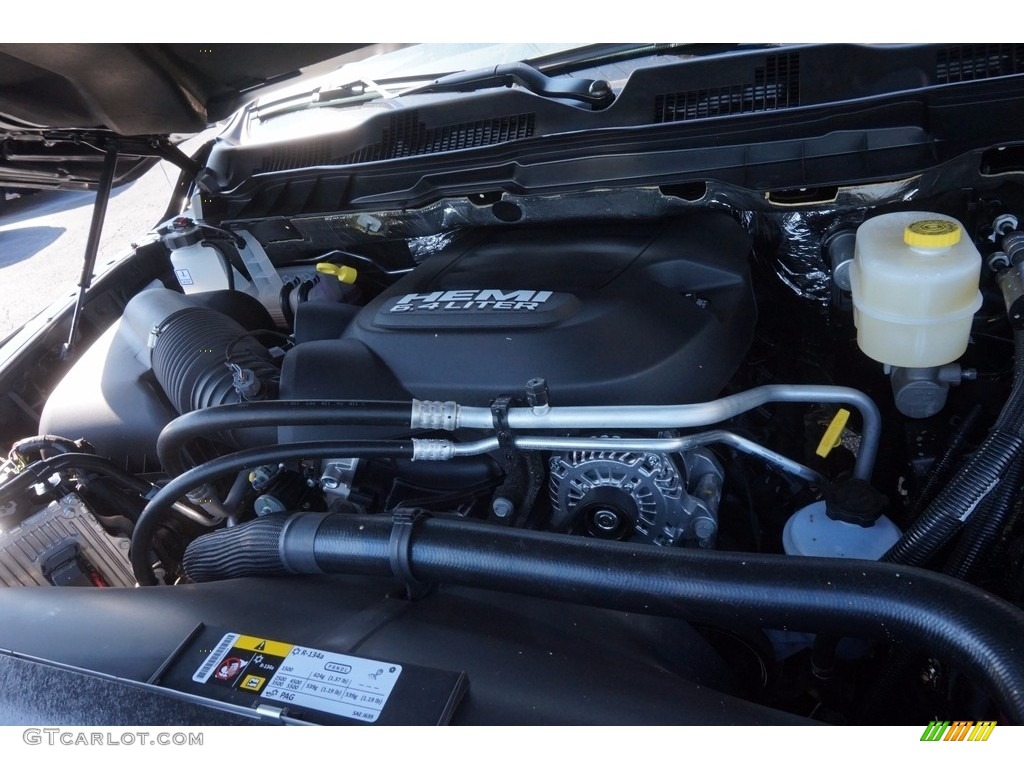 2017 2500 Tradesman Crew Cab 4x4 - Brilliant Black Crystal Pearl / Black/Diesel Gray photo #14