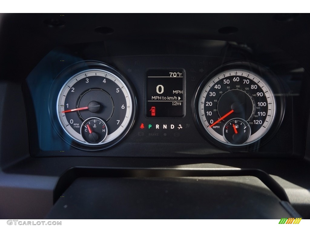 2017 Ram 2500 Tradesman Crew Cab 4x4 Gauges Photo #116067431
