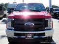 2017 Race Red Ford F250 Super Duty XL SuperCab 4x4  photo #8