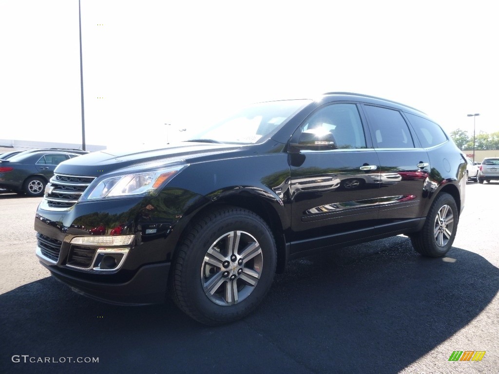 2017 Traverse LT AWD - Mosaic Black Metallic / Ebony photo #1