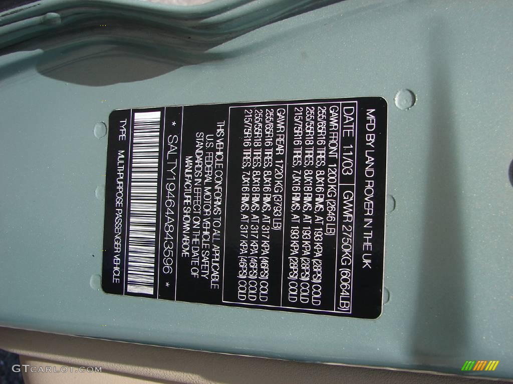 2004 Discovery SE - Giverny Green / Alpaca Beige photo #34
