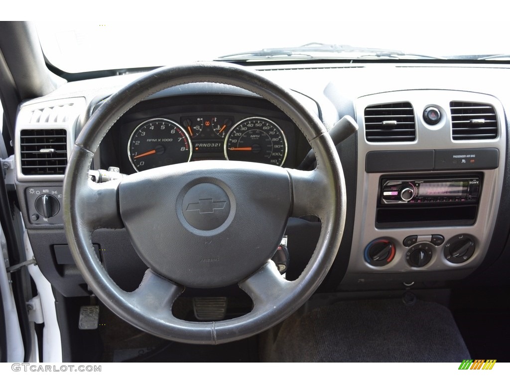 2007 Colorado LT Crew Cab - Summit White / Very Dark Pewter photo #29