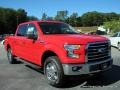 2016 Race Red Ford F150 XLT SuperCrew 4x4  photo #7