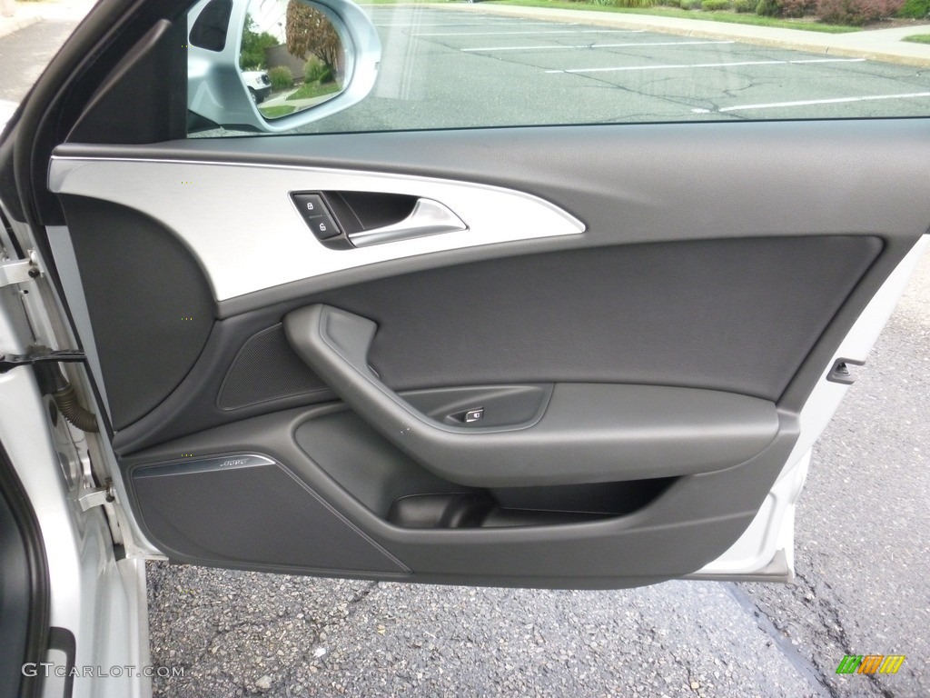 2012 A6 3.0T quattro Sedan - Ice Silver Metallic / Black photo #16