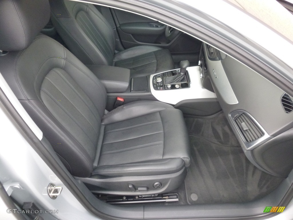 2012 A6 3.0T quattro Sedan - Ice Silver Metallic / Black photo #18
