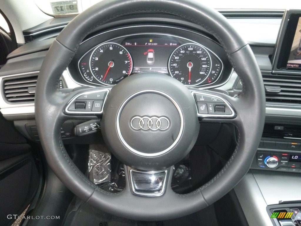 2012 A6 3.0T quattro Sedan - Ice Silver Metallic / Black photo #25
