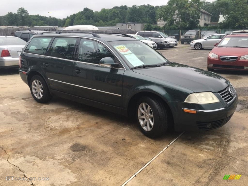 2004 Passat GLS Wagon - Northern Green Metallic / Anthracite photo #9