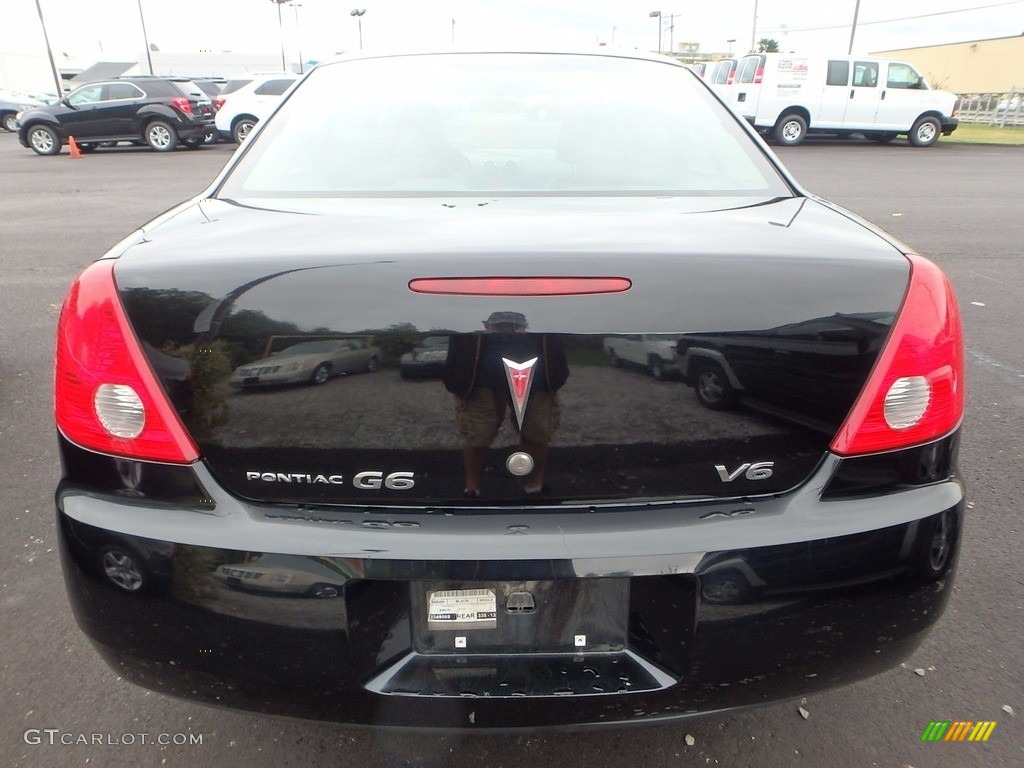 2006 G6 V6 Sedan - Black / Ebony photo #3