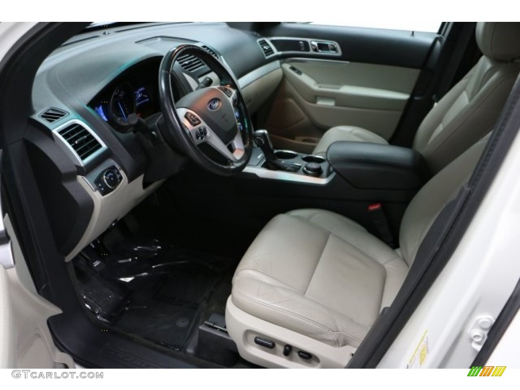 2011 Explorer XLT 4WD - White Suede / Medium Light Stone photo #4