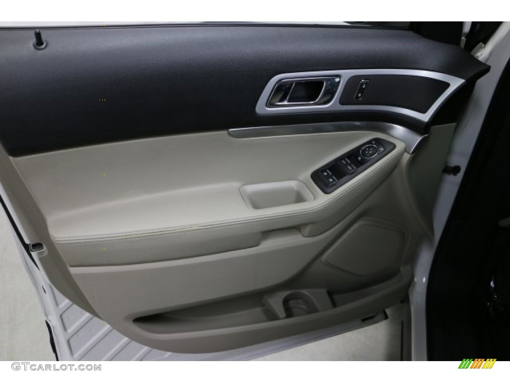 2011 Explorer XLT 4WD - White Suede / Medium Light Stone photo #6