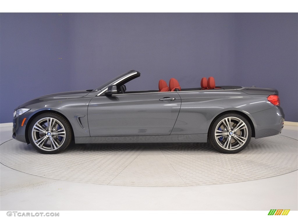 Mineral Grey Metallic 2017 BMW 4 Series 440i Convertible Exterior Photo #116071978