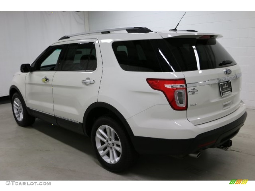 2011 Explorer XLT 4WD - White Suede / Medium Light Stone photo #31