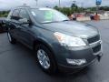 2011 Steel Green Metallic Chevrolet Traverse LT AWD  photo #11