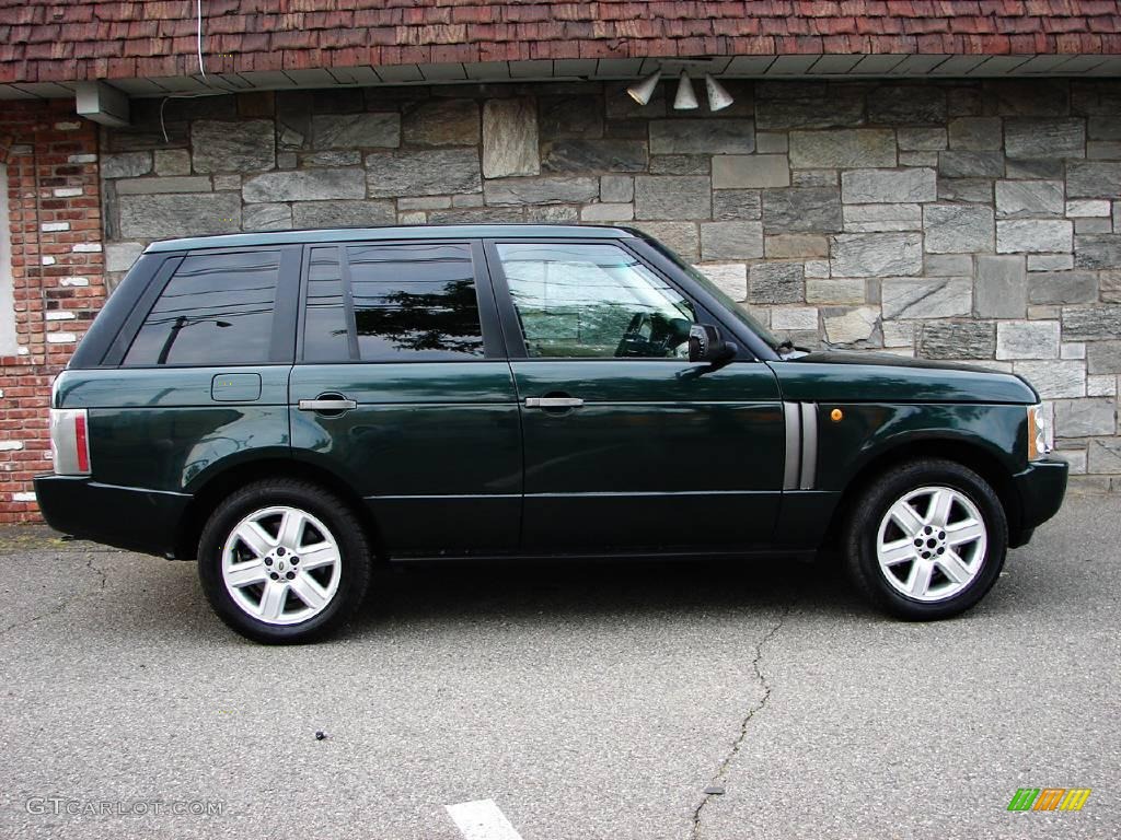 2004 Range Rover HSE - Epsom Green Metallic / Sand/Jet Black photo #4