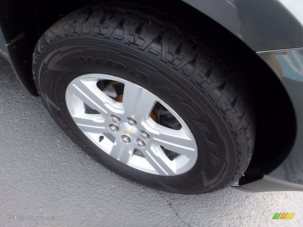 2011 Traverse LT AWD - Steel Green Metallic / Ebony/Ebony photo #14