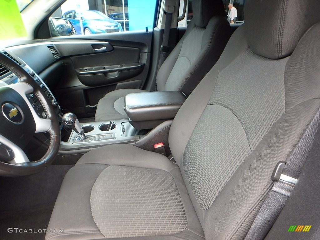 2011 Traverse LT AWD - Steel Green Metallic / Ebony/Ebony photo #21