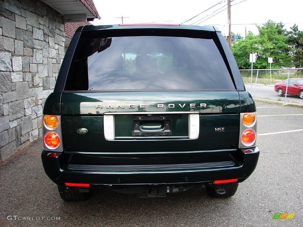 2004 Range Rover HSE - Epsom Green Metallic / Sand/Jet Black photo #6