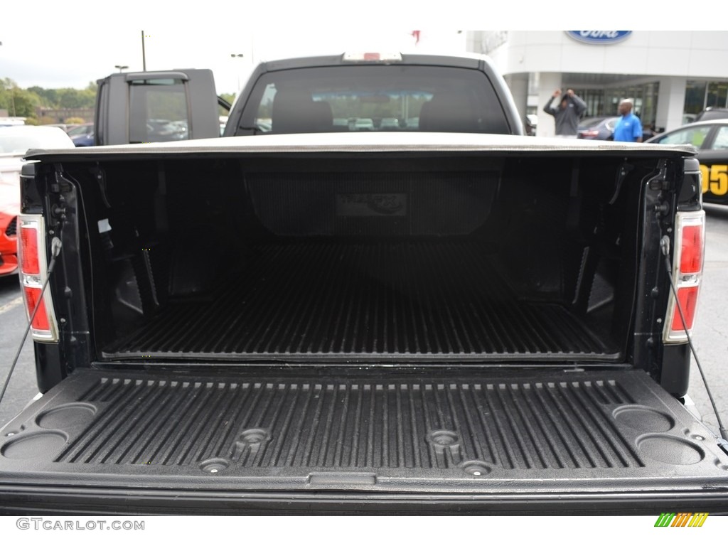 2010 F150 XLT SuperCab - Tuxedo Black / Tan photo #9