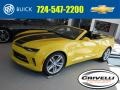 Bright Yellow - Camaro LT Convertible Photo No. 1