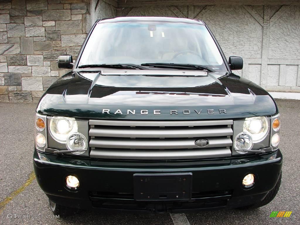 2004 Range Rover HSE - Epsom Green Metallic / Sand/Jet Black photo #7