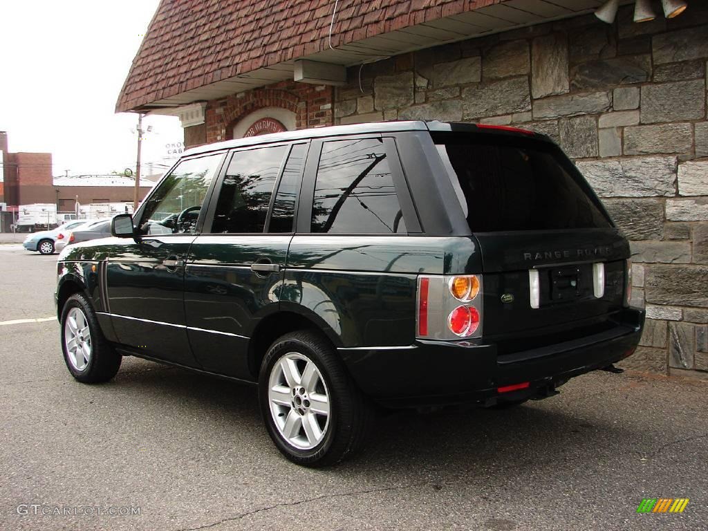 2004 Range Rover HSE - Epsom Green Metallic / Sand/Jet Black photo #12